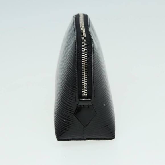 LOUIS VUITTON Epi Pochette Cosmetic PM Cosmetic Pouch Black M41348 LV Auth 84088 - Picture 3 of 16